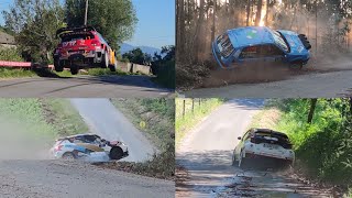 Rally de Pontevedra 2024 Crash Show amp Mistakes [upl. by Nylleoj]