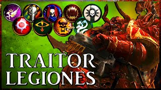 TRAITOR LEGIONS  Slaves to Darkness  Warhammer 40k Lore [upl. by Dirgis]