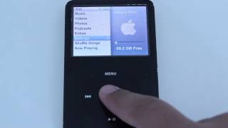 Como resetear formatear reiniciar iPod Classic [upl. by Nosdrahcir809]