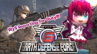 【Earth Defense Force 6】Commander IRyS Signing In edf6 [upl. by Venezia427]