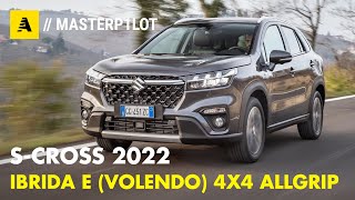 Nuova Suzuki SCross 2022  Ibrida e volendo 4x4 Allgrip Prova su strada [upl. by Christabella]