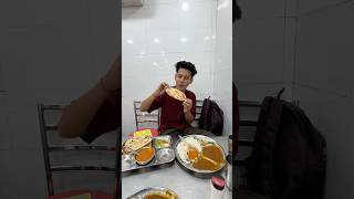 Eating Delhi Ki Chand Wali Roti shorts [upl. by Secilu]