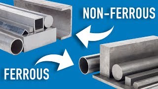 The Difference Between Ferrous and NonFerrous Metals  Metal Supermarkets [upl. by Arakat]