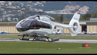 Brand New  Private H145  MSOLO  Landing  CannesMandelieu Airport [upl. by Paulita]