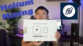 Finestra Helium Miner Unboxing and Setup [upl. by Auberon637]