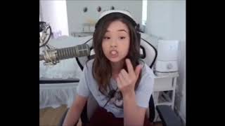 Pokimane says the N Word on stream [upl. by Otrebile856]