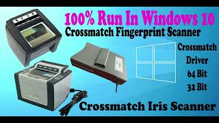 Aadhaar ecmp Crossmatch Windows 10 64bit amp 32bit Fingerprint Iris Scanner Driver Aadhaar Vdm [upl. by Susanne]