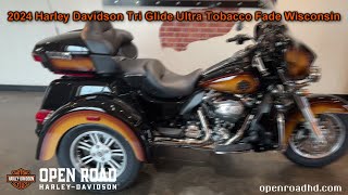 2024 Harley Davidson Tri Glide Ultra Tobacco Fade Wisconsin [upl. by Airdna]