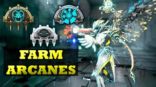 How To Farm Arcanes In Warframe Warframe Beginners Farming Guide [upl. by Aknayirp666]