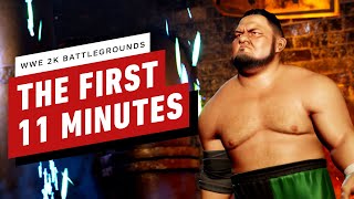 WWE 2K Battlegrounds The First 11 Minutes of Campaign Gameplay [upl. by Martyn]