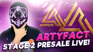 🎃 ARTYFACT  Next Axie Infinity with AAA Graphics and Cyberpunk Style Stage 2 presale live [upl. by Norved]