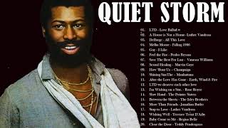 QUIET STORM GREATEST 80S 90S RampB SLOW JAMS Peabo Bryson Teddy Pendergrass Rose Royce and more [upl. by Gudrun]