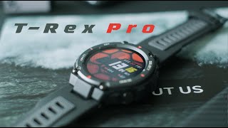 Amazfit TRex Pro  สุดยอด Smartwatch พันธุ์แกร่ง แกร่งกว่านี้ก็ใส่ออกรบได้แล้ว [upl. by Huesman241]