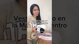 tutorial 👆 vestido tejido en la máquina sentro sentro maquinadetejer [upl. by Nnaihs]