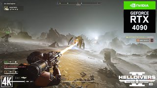 HELLDIVERS 2 RTX 4090 24GB 4K Maximum Graphics [upl. by Norene]