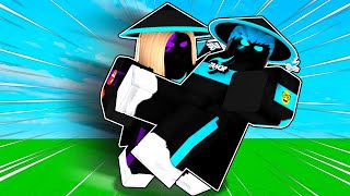 I Carried TANQR in Roblox BedWars [upl. by Einhoj]