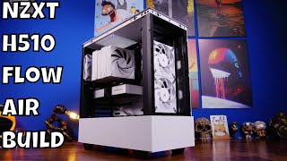 NZXT H510 Flow revisited with no RGB and loads of air [upl. by Noemys]