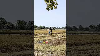 Vishal 435 tranding shortvideo combineharvester [upl. by Sheri]