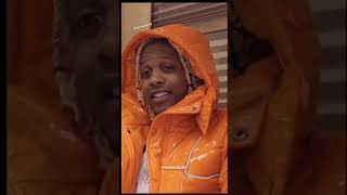 Lil Durk hears gunshots and gets scared asf 😂 lildurk jcole oblock durkioo [upl. by Krispin]