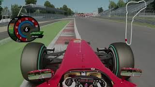 F1 2010 Monza Fernando Alonso Onboard Pole Lap  assettocorsa [upl. by Ahen]