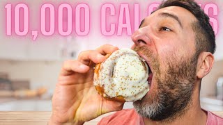 10000 CALORIE CHALLENGE Vegan Edition  Epic Cheat Day  UK [upl. by Tilford]