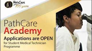 Pathcare Medical Technician Learnership now open  Application process  Requirements [upl. by Liz898]