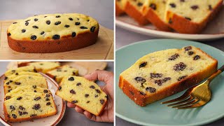 Raisin Butter Cake  Kishmish Cake Recipe  Yummy [upl. by Flam]