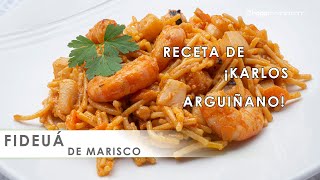 Fideuá de marisco de Karlos Arguiñano 👨🏻‍🍳​🍽️​ [upl. by Ocirled359]