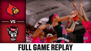 Louisville vs NC State Full Game Replay  202324 ACC Womens Basketball [upl. by Hennebery]