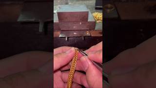 How to gold chain 22k short video viral trendingjewelry [upl. by Akirdnwahs276]