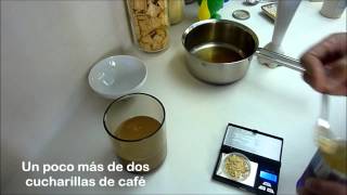 Receta de helado de café [upl. by Llehcor]