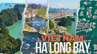 DRONE 4K   HA LONG BAY VIETNAM  1 HOUR RELAXING MUSIC [upl. by Willmert]