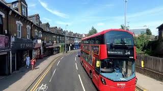 London BUS Ride 🇬🇧 Route 275  WALTHAMSTOW to BARKINGSIDE via Highams Park Woodford 🚌 [upl. by Allrud]