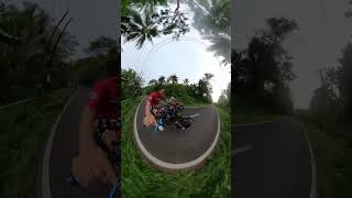 CRF 150 Race di jalan raya race supermoto [upl. by Nelia310]