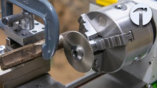 Making a very useful tool for a mini lathe [upl. by Manly]