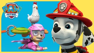 Skye amp Marshall Save Mayor Goodway and More Episodes  PAW Patrol  Cartoons for Kids Compilation [upl. by Cynthla]