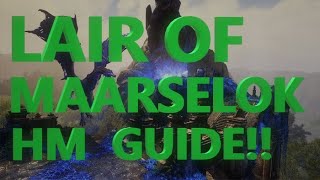 ESO  Lair of Maarselok HM GUIDe [upl. by Einnus]