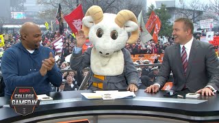 Lee Corso’s headgear pick for Army vs Navy with Charles Barkley  College GameDay [upl. by Sanoj640]