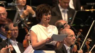 Katharina Stemberger liest Text von Maja Haderlap  Fest der Freude 2015 [upl. by Annahael]