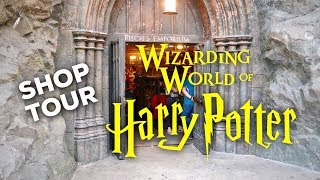 HARRY POTTER SHOP TOUR Filchs Emporium  WIZARDING WORLD UNIVERSAL ORLANDO [upl. by Heall969]