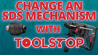 Changing an SDS Chuck Mechanism  Toolstop Guide [upl. by Ohcamac]