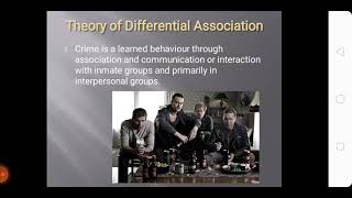 Criminology Theories  Differential Association Theory by Edwin Sutherland [upl. by Tessler]