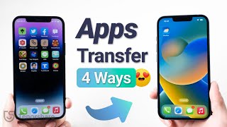 4 Ways How to Transfer Apps From iPhone to iPhone [upl. by Crim]