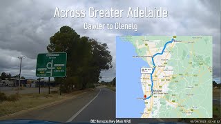 A drive into Adelaide from Gawler to Glenelg South Australia [upl. by Sutniuq543]