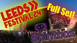 Spiritbox  Full Set  POV Mosh Pit  Leeds Festival 2024  Live  UK  4K [upl. by Ihtac]