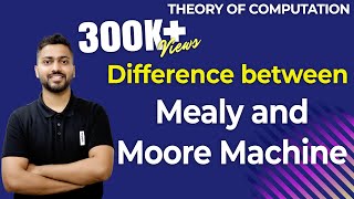 Lec22 Difference between Mealy and Moore Machine in Hindi  All imp points [upl. by Zahara]