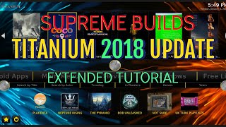 TITANIUM 2018 🥇THE BEST BUILD IS BACK WITH AN UPDATE EXTENDED TUTORIAL  TITANIUM BUILD v32 [upl. by Eneg]