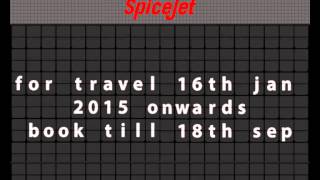 SpiceJet Early New Year Sale [upl. by Airalednac]