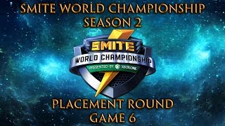 Smite World Championship 2016 Day 1  Game 6 [upl. by Eilis155]