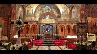 Vesperal Divine Liturgy  Dec 24 2023  Christmas Eve [upl. by Nerte]